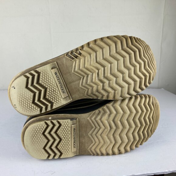 Sorel Joan Arctic Womens Sz 7 Black Suede Leather Tall Winter Snow Boots - Picture 14 of 14